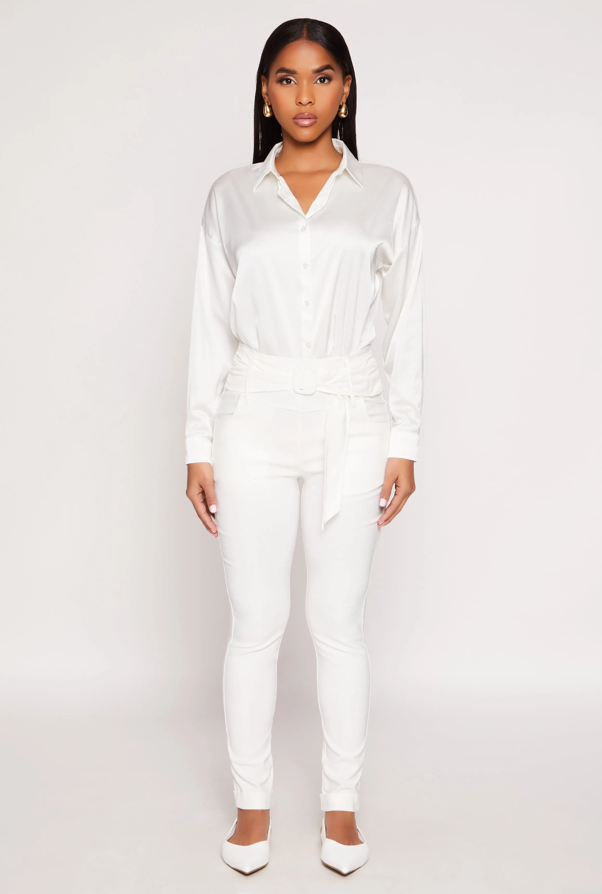 Belted Front Dress Pants sold by Rainbow product image thumbnail 2