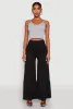 High Waisted Tiered Palazzo Pants sold by Rainbow