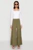 High Waisted Tiered Palazzo Pants sold by Rainbow
