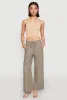 Gauze Knit Drawstring Wide Leg Pants sold by Rainbow