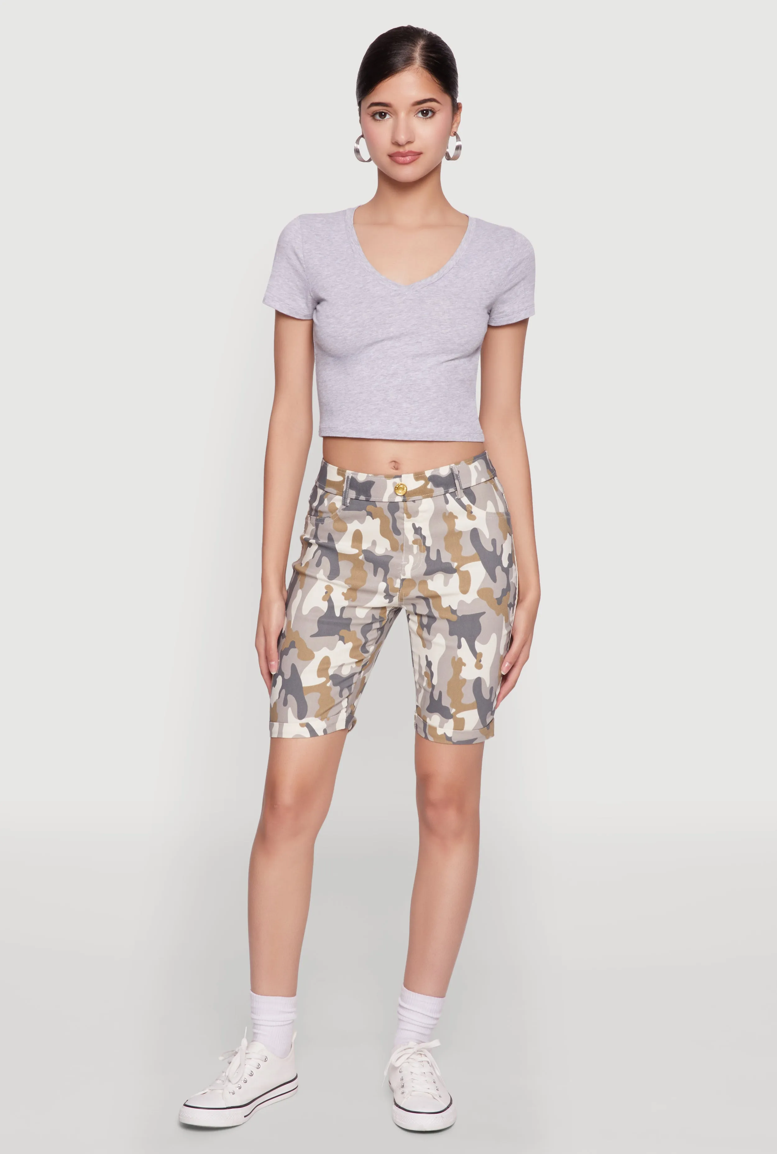 Hyper Stretch Pull On Bermuda Shorts sold by Rainbow product image thumbnail 4