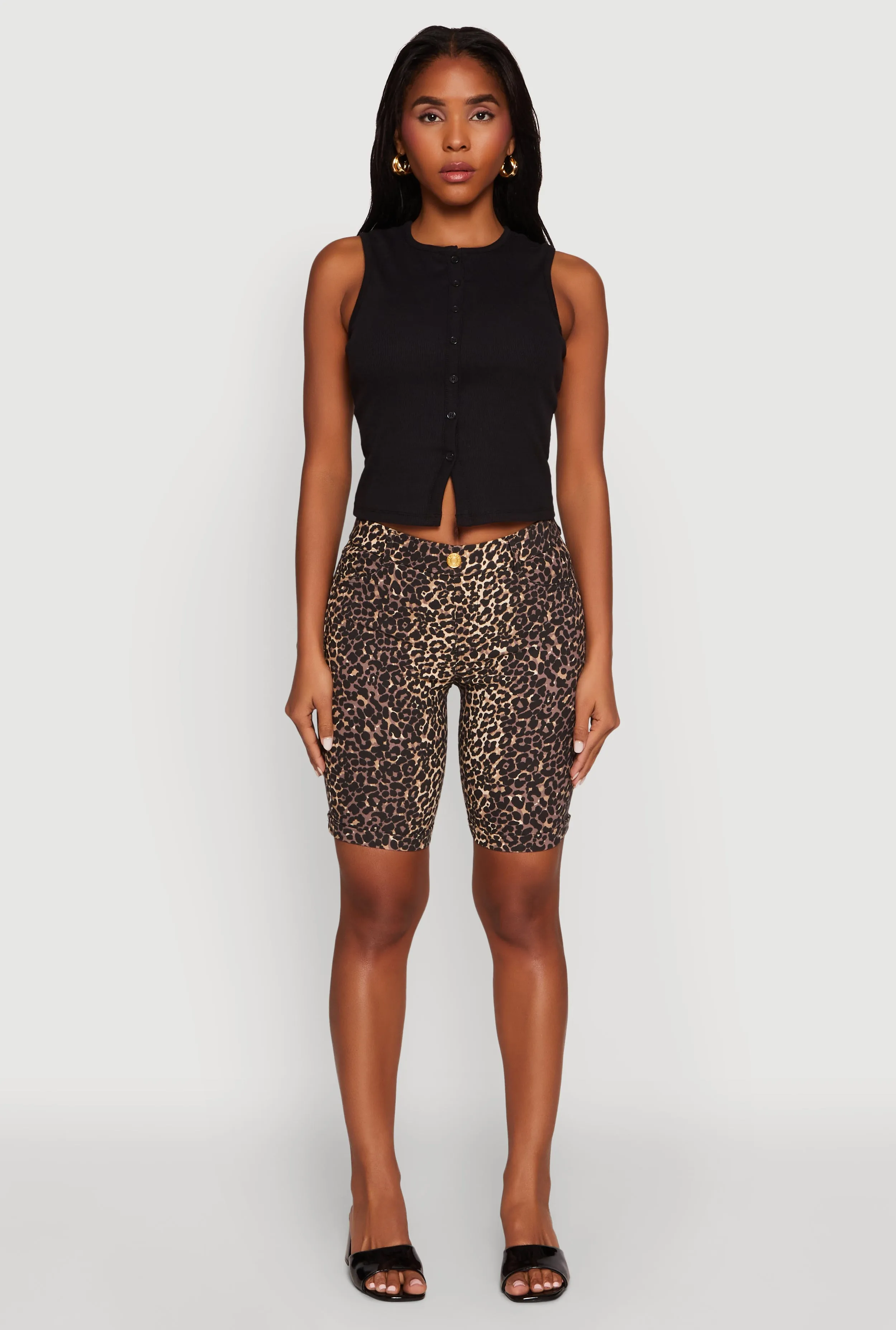 Hyper Stretch Pull On Bermuda Shorts sold by Rainbow product image thumbnail 3