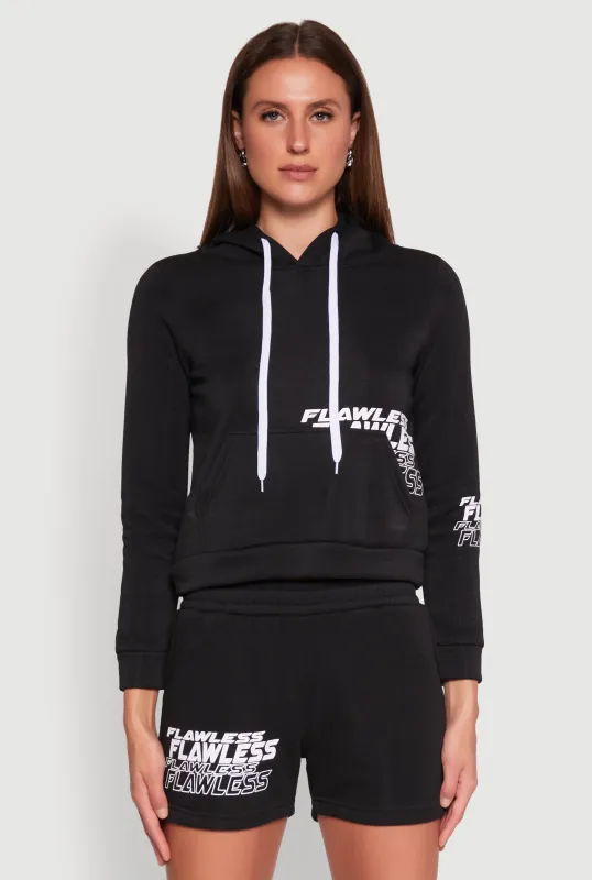 Flawless Graphic Pullover Hoodie sold by Rainbow