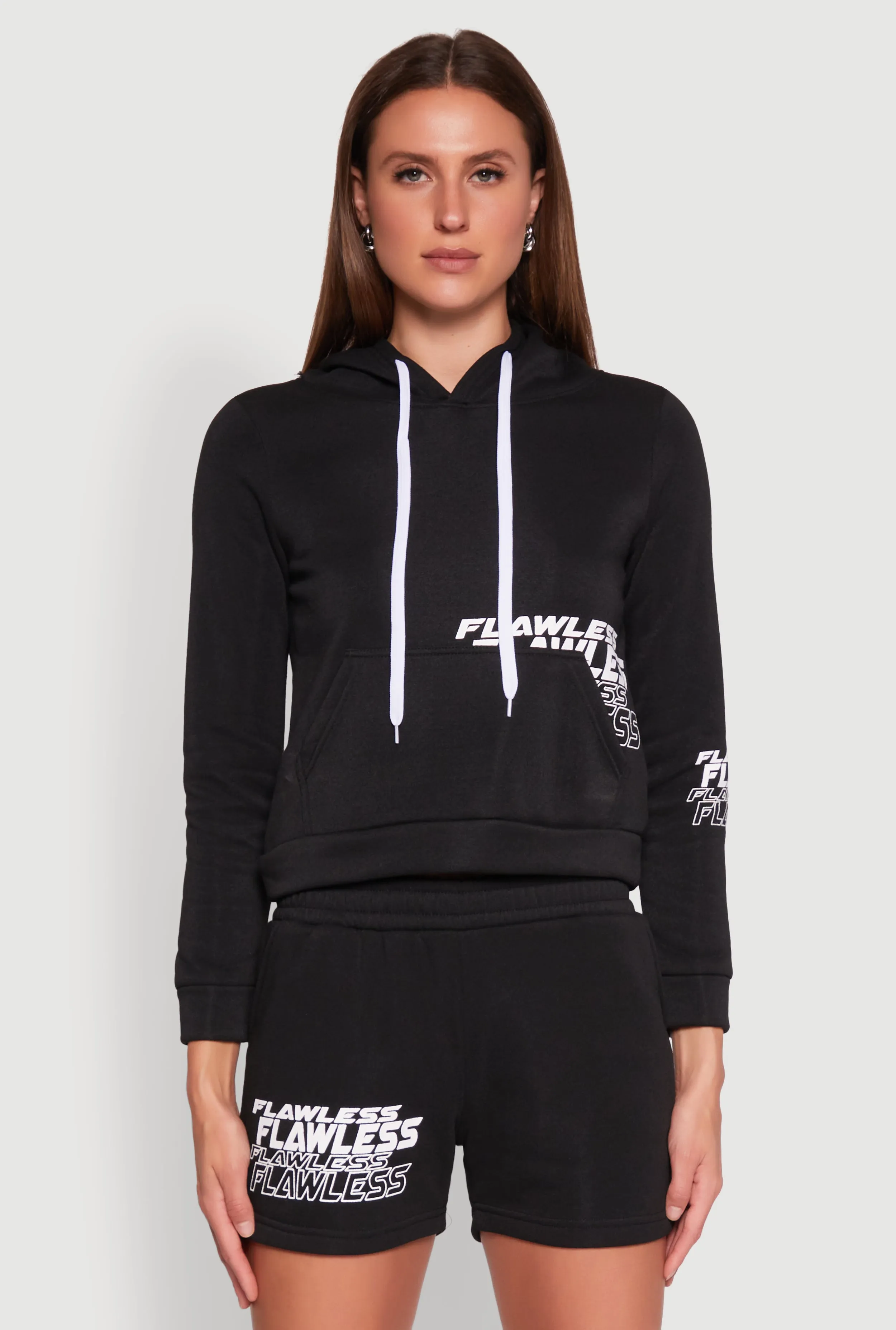 Flawless Graphic Pullover Hoodie sold by Rainbow
