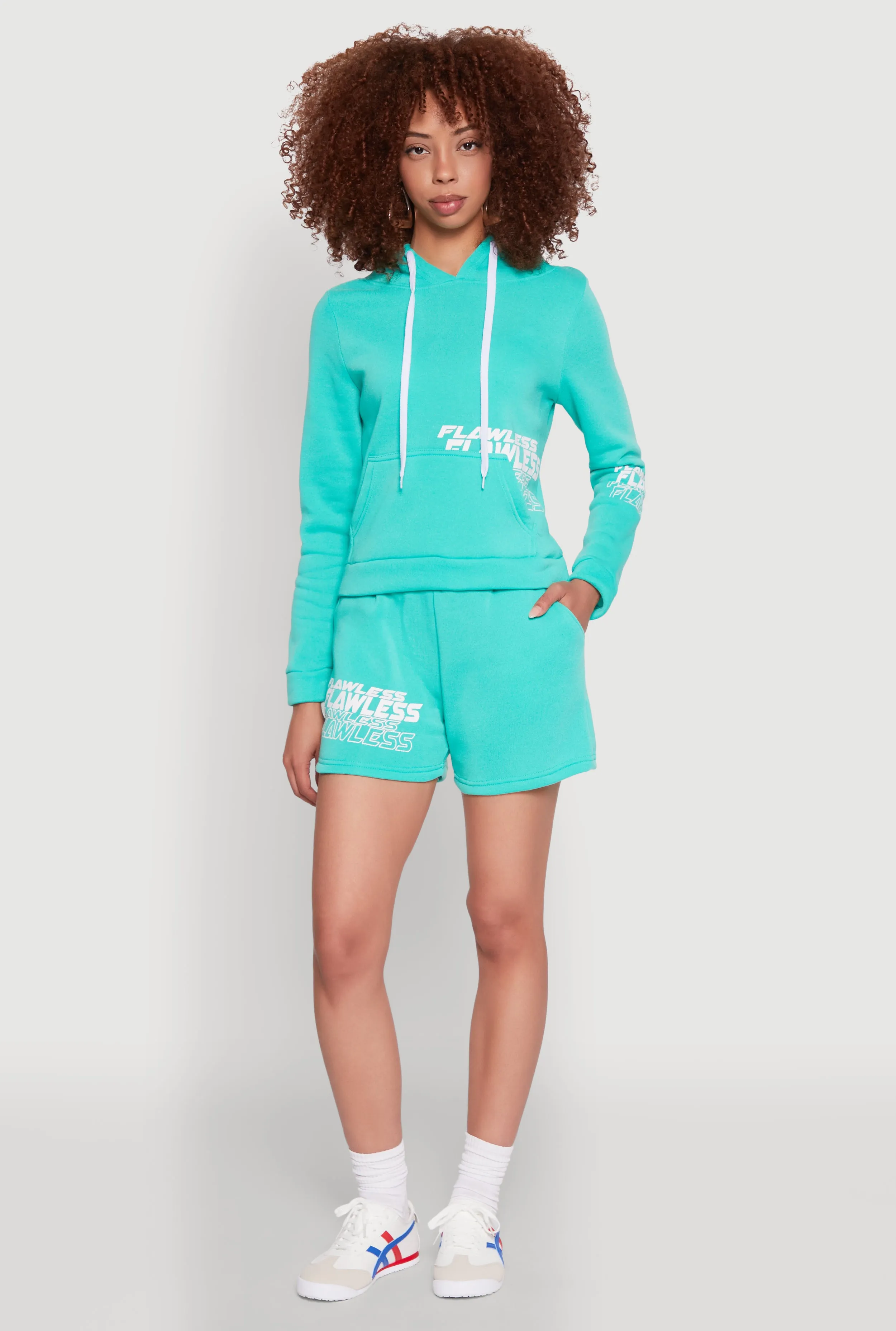 Flawless Graphic Sweatshorts sold by Rainbow product image thumbnail 2