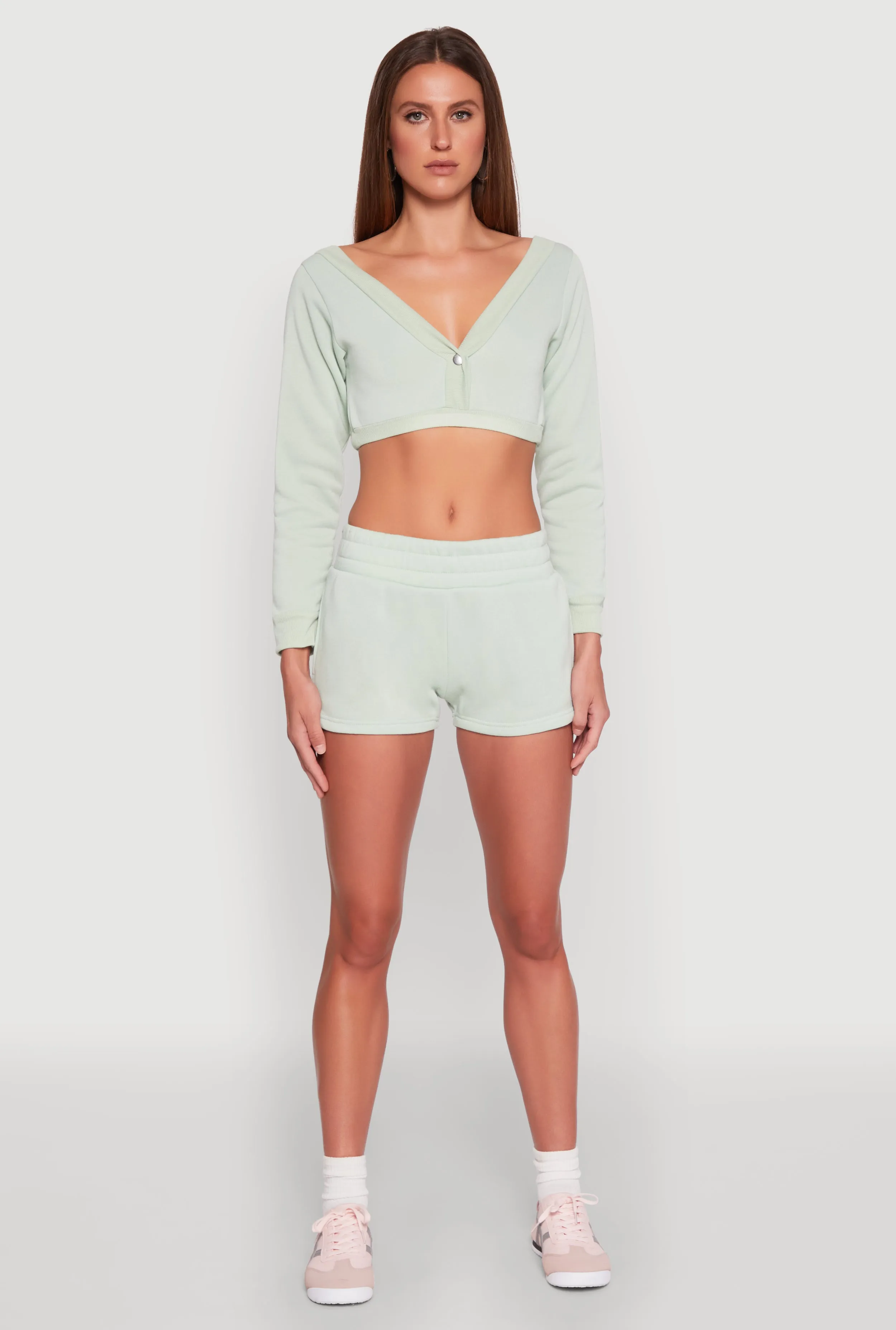 Fleece Elastic Waist Sweatshorts sold by Rainbow product image thumbnail 3