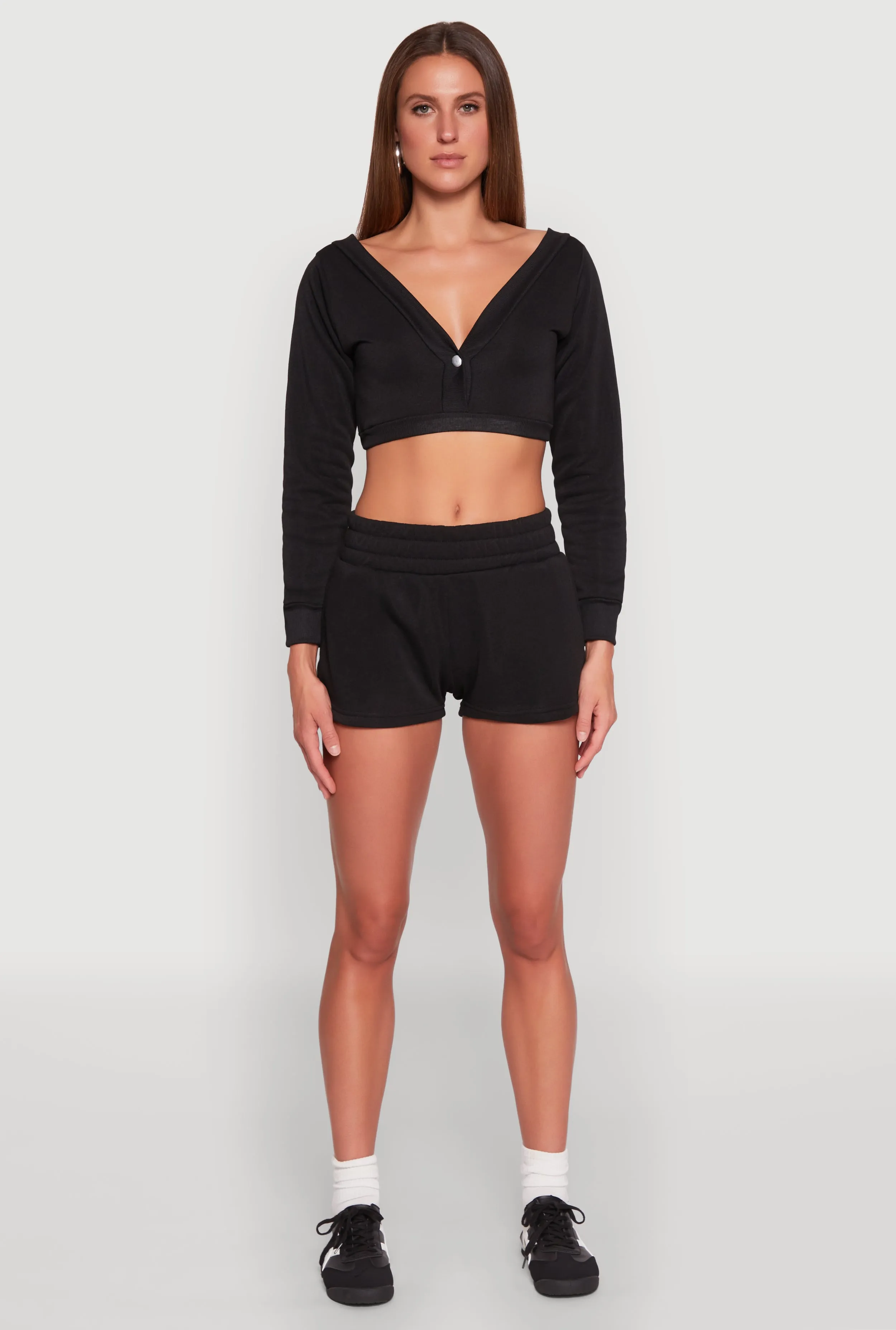 Fleece Elastic Waist Sweatshorts sold by Rainbow