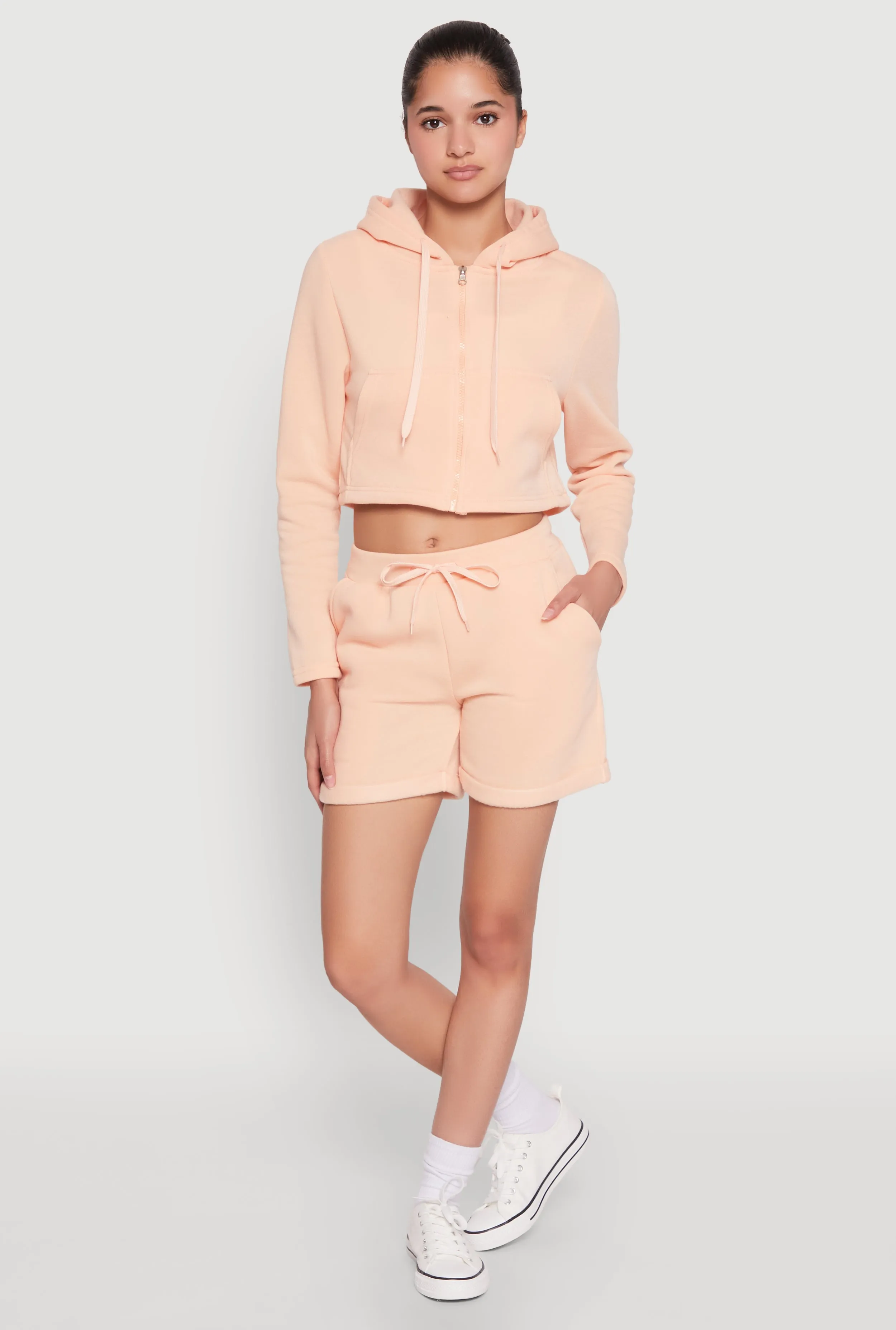 Fixed Cuff Drawstring Sweatshorts sold by Rainbow product image thumbnail 4