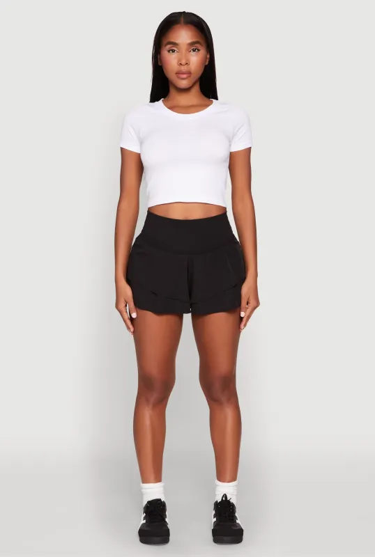 Tiered Active Shorts sold by Rainbow