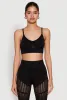 Seamless Laser Cut Cami Crop Top sold by Rainbow