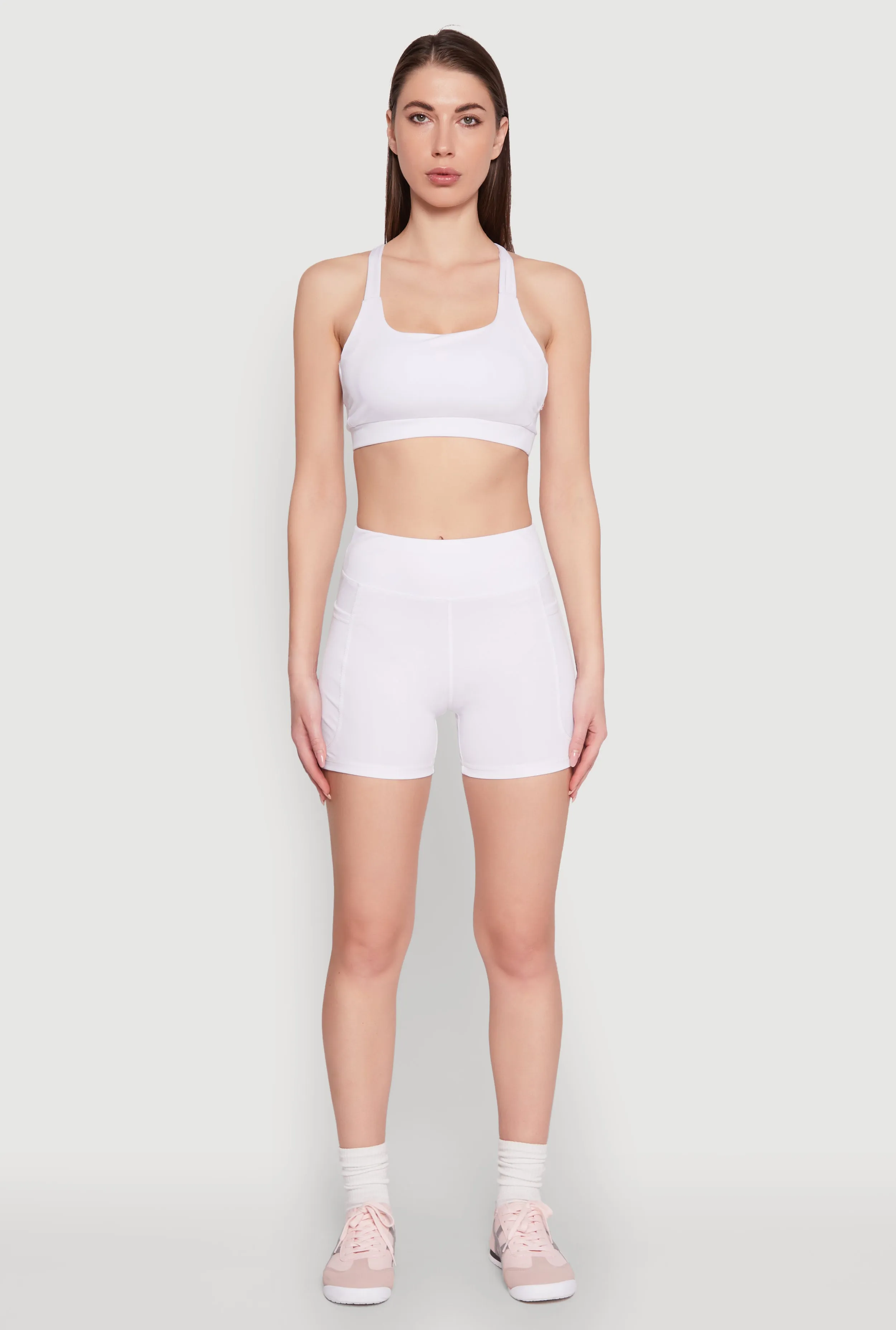 Side Zip Pocket Biker Shorts sold by Rainbow product image thumbnail 2