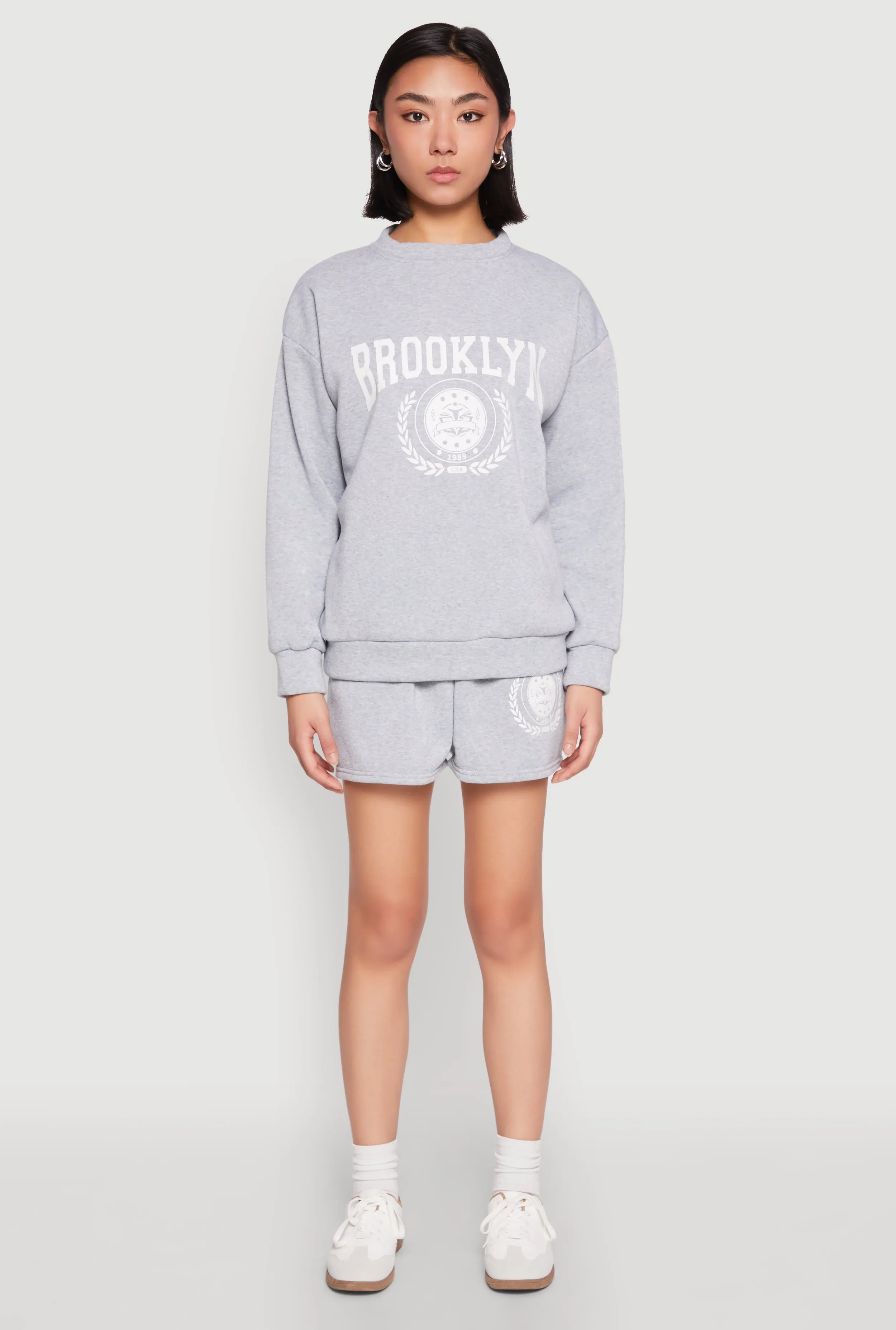 Fleece Brooklyn Graphic Sweatshorts sold by Rainbow product image thumbnail 2