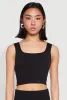 Grommet Side Cropped Tank Top sold by Rainbow