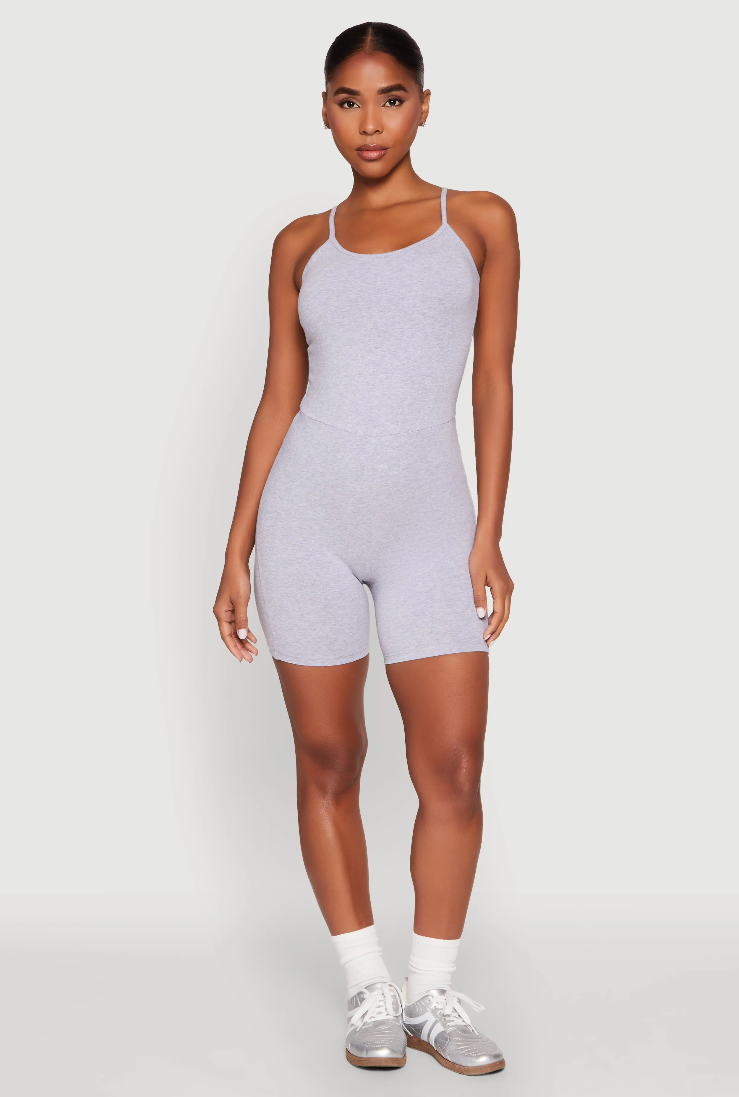 Cami Biker Romper sold by Rainbow product image thumbnail 2