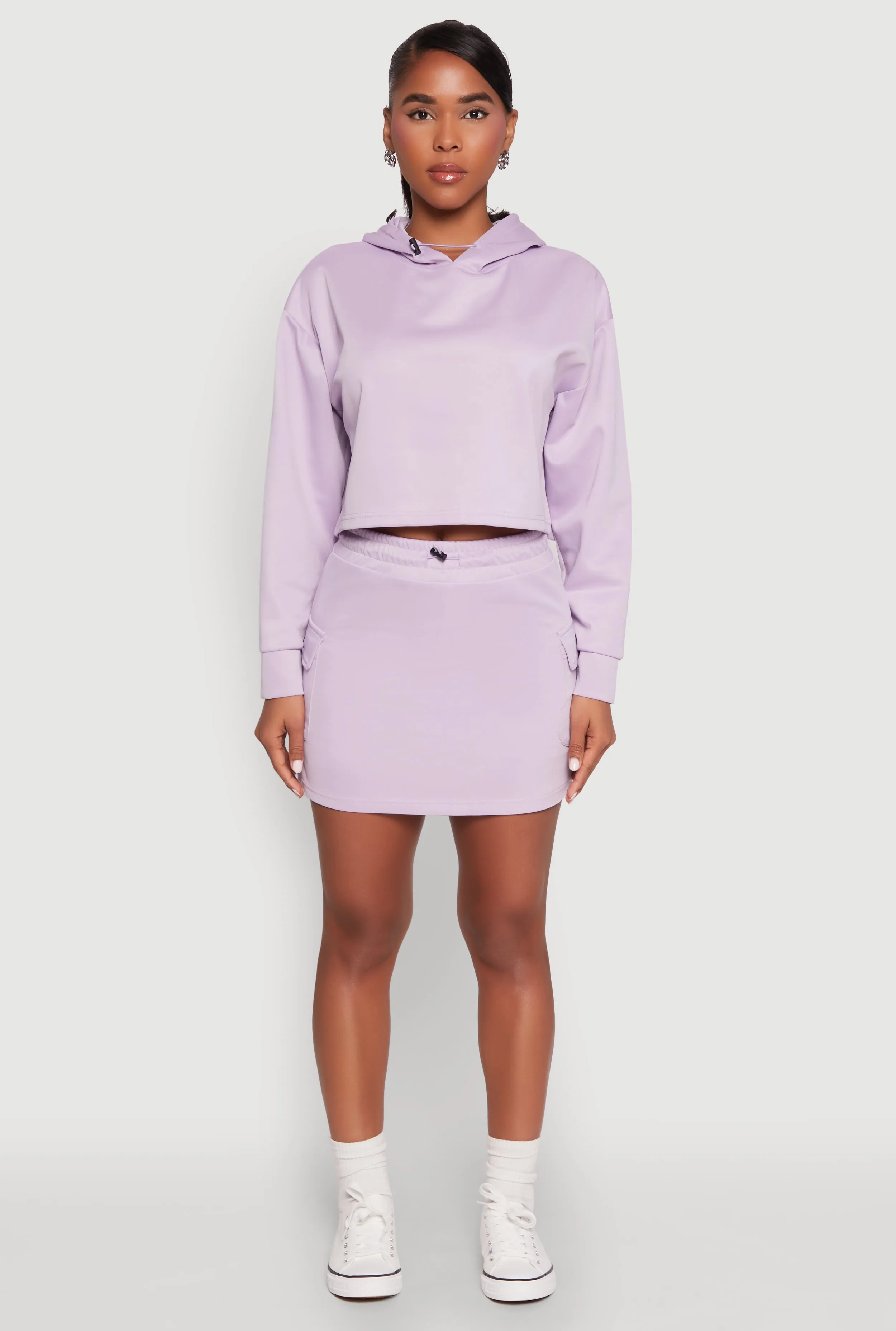 Toggle Drawstring Cargo Skort sold by Rainbow product image thumbnail 3