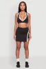 Contrast Trim Side Slit Skort sold by Rainbow