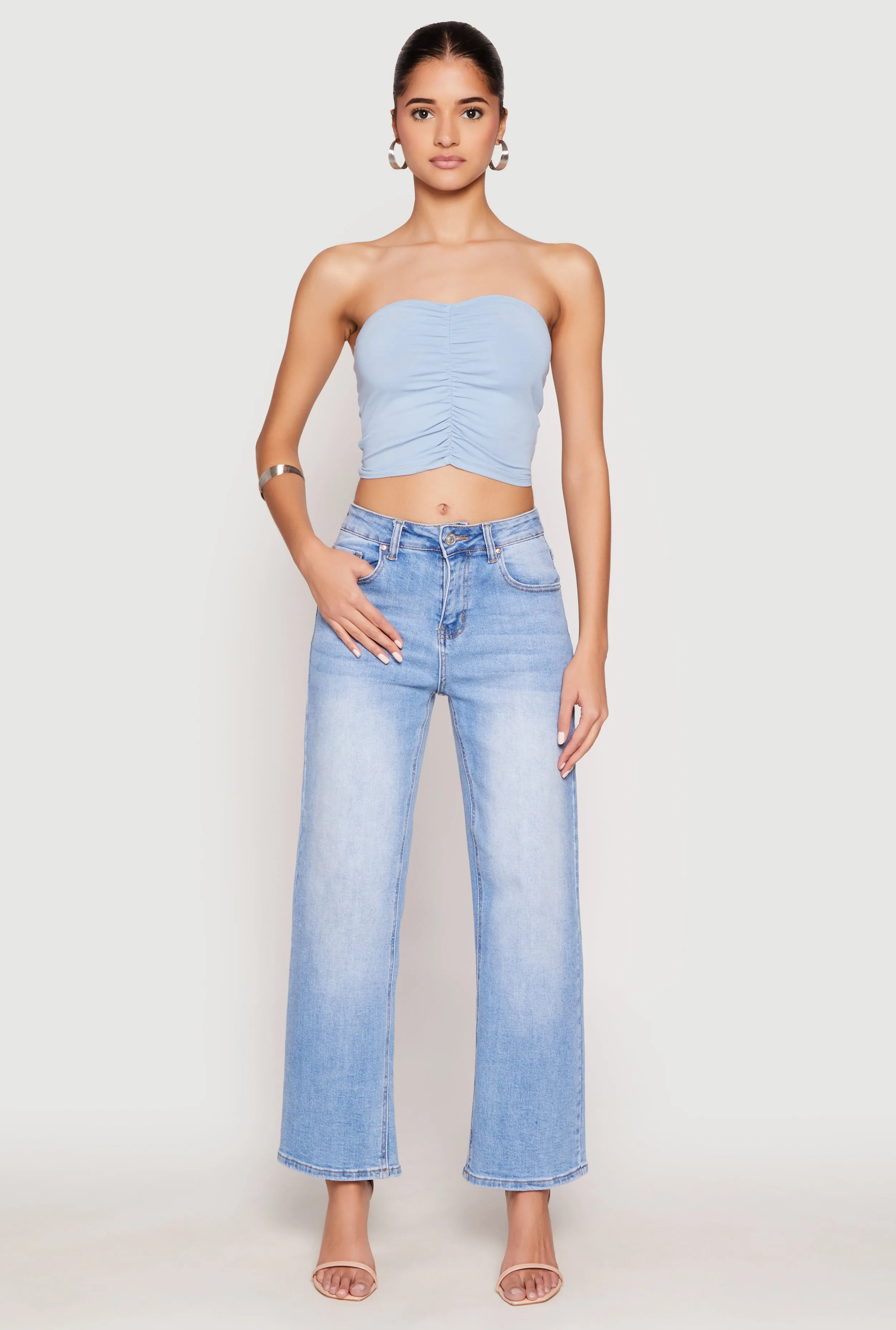 Ruched Front Tube Top sold by Rainbow product image thumbnail 3