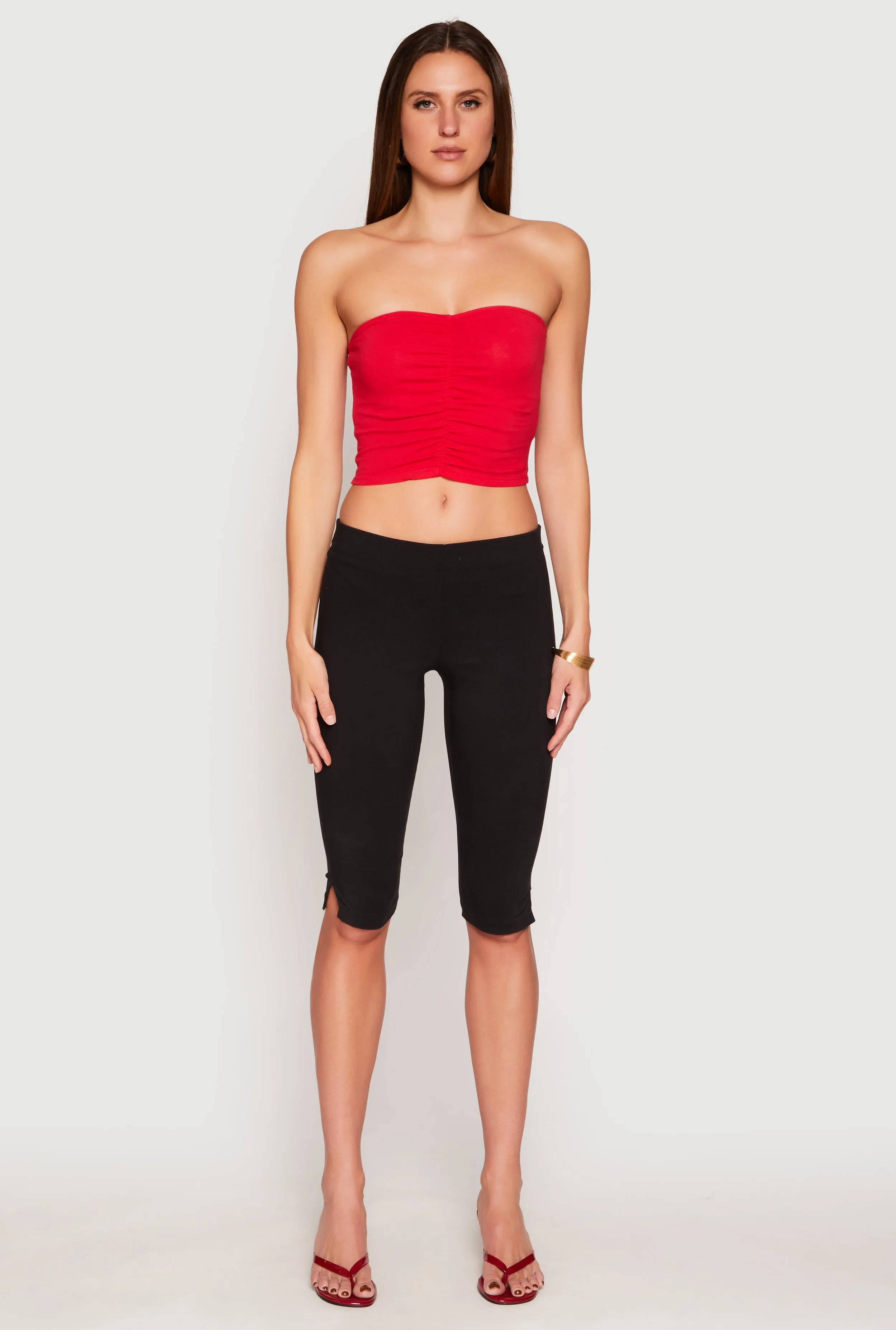 Ruched Front Tube Top sold by Rainbow product image thumbnail 4