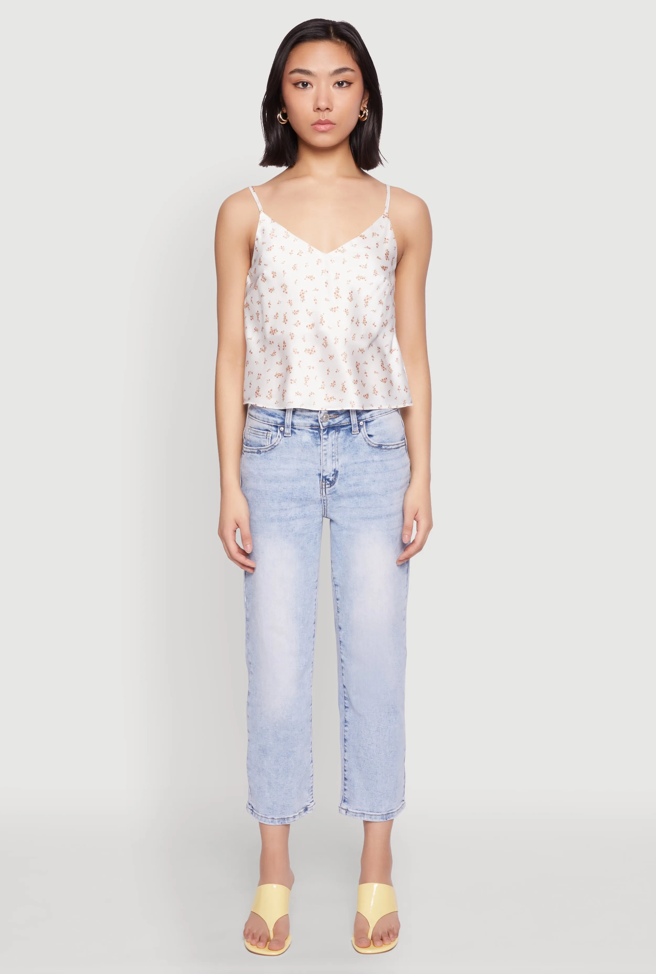 Satin Patterned Print Cami sold by Rainbow product image thumbnail 2