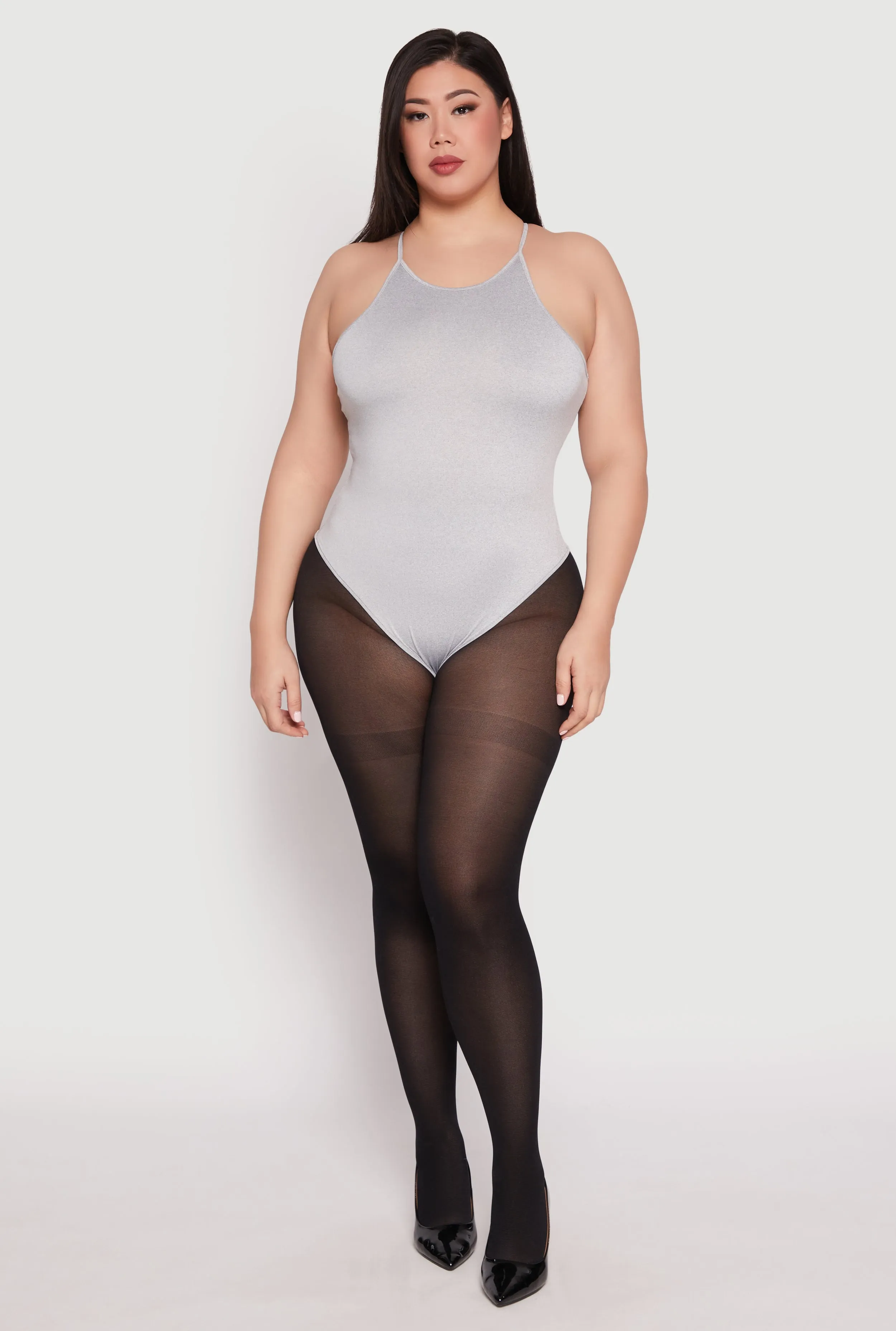 Plus Size Daisy Cami Bodysuit sold by Rainbow product image thumbnail 4