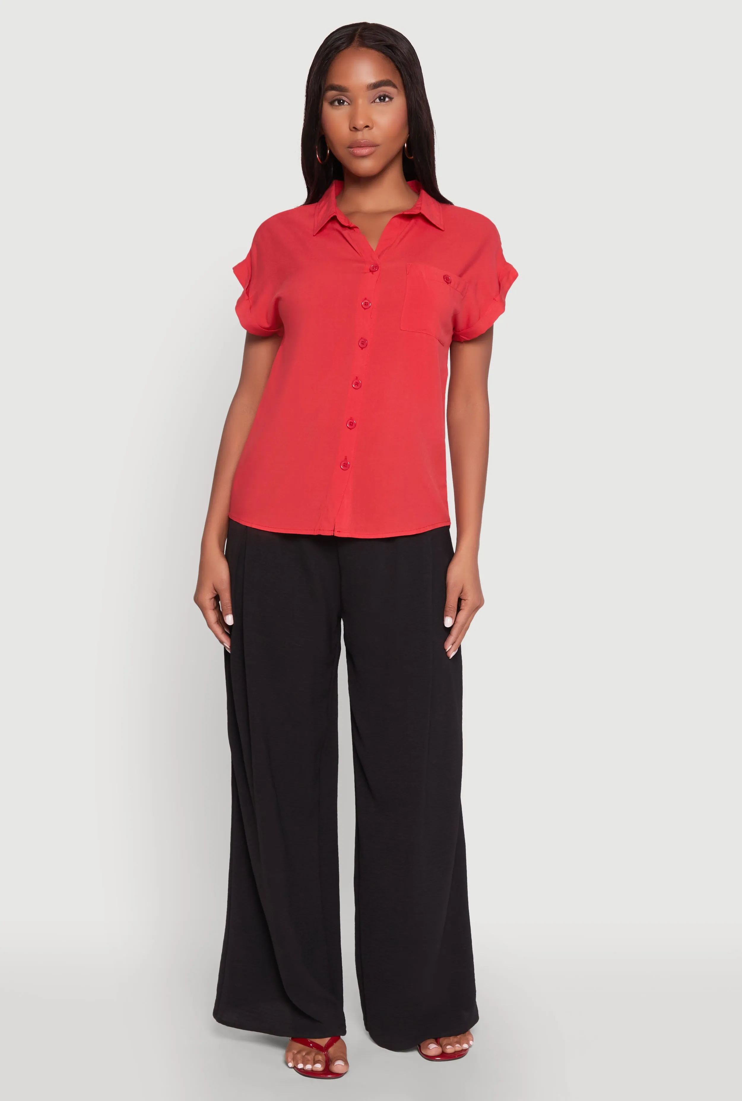 Fixed Cuff Short Sleeve Shirt sold by Rainbow product image thumbnail 4