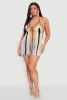Plus Size Tassel Fringe Crochet Halter Top sold by Rainbow