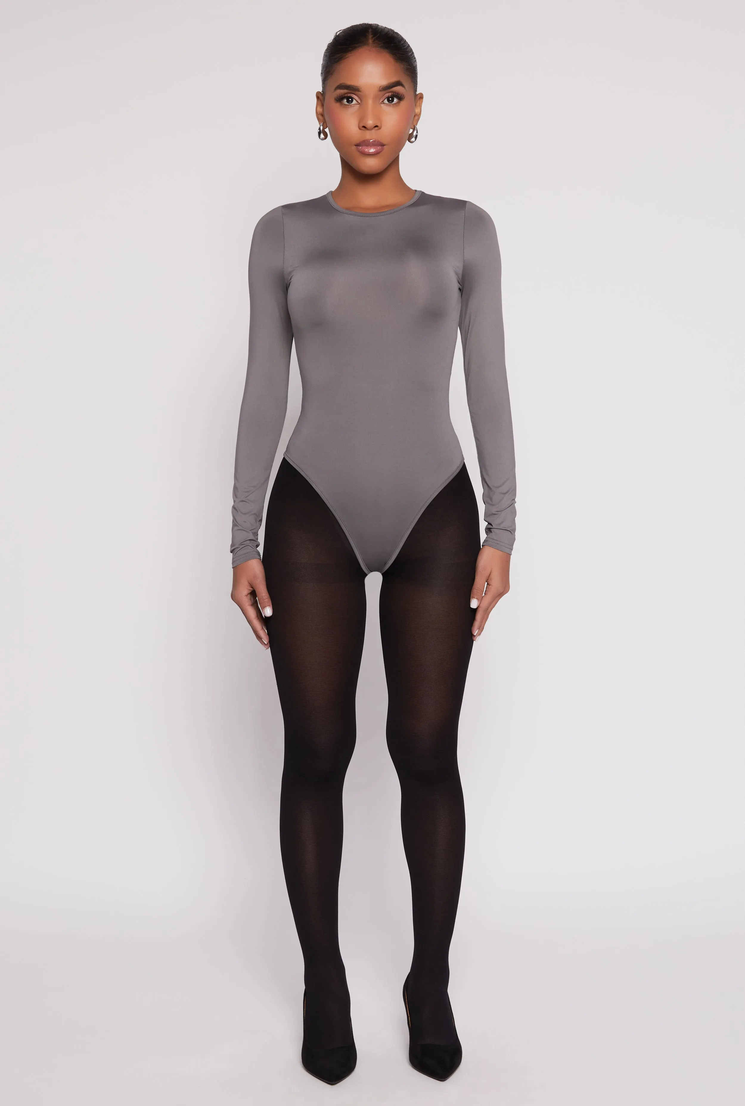 Daisy Crew Neck Long Sleeve Bodysuit sold by Rainbow product image thumbnail 2