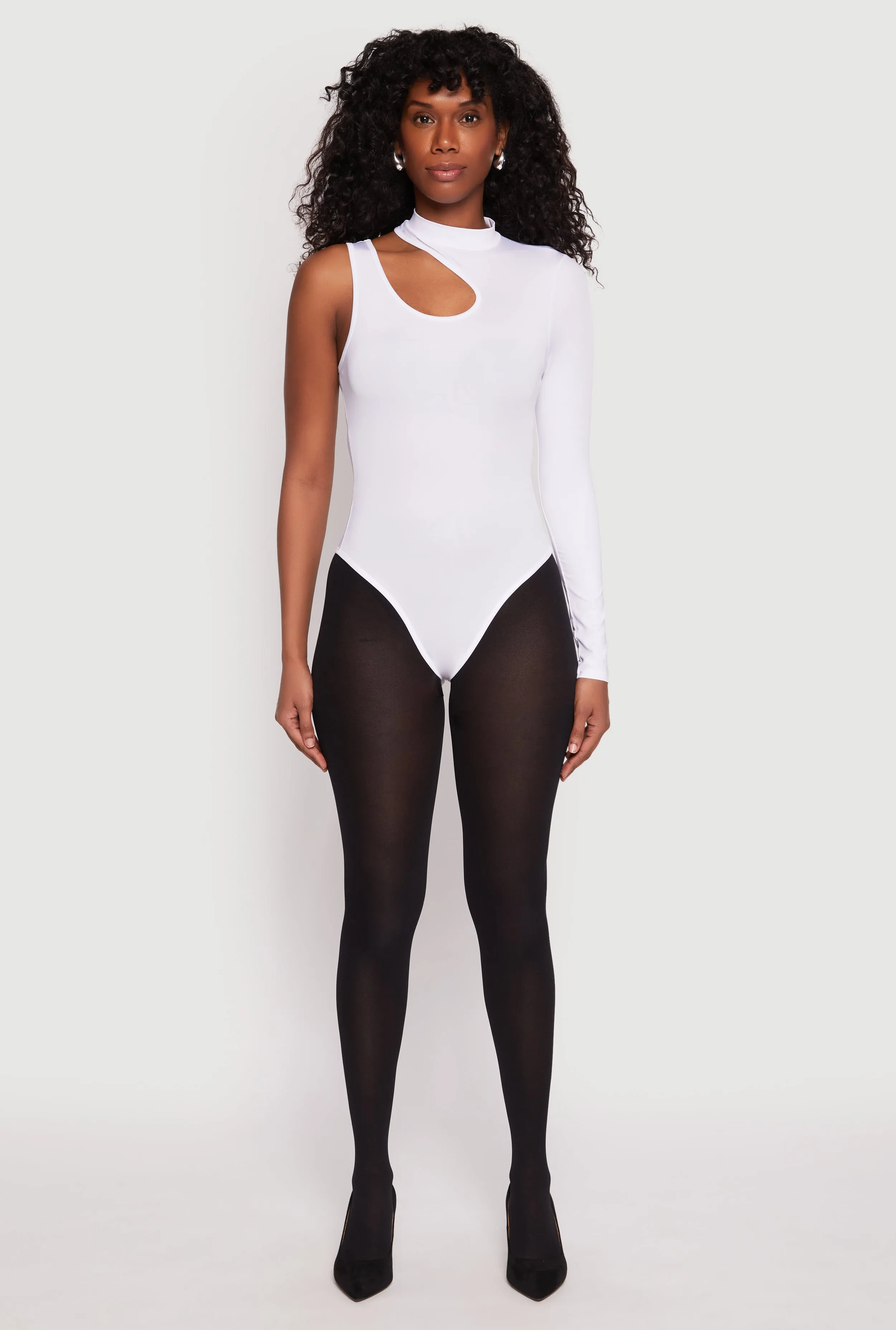 Daisy Keyhole One Shoulder Bodysuit sold by Rainbow product image thumbnail 2