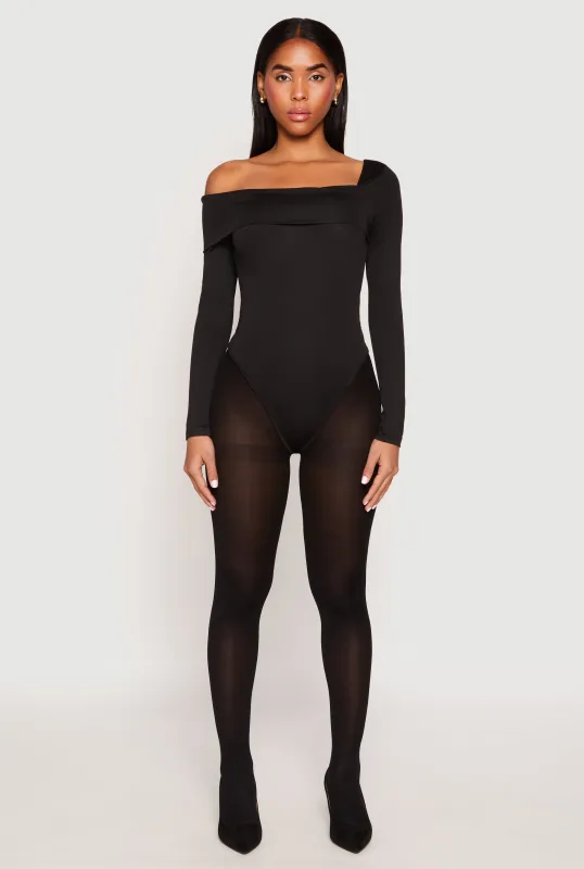 Daisy One Shoulder Bodysuit sold by Rainbow