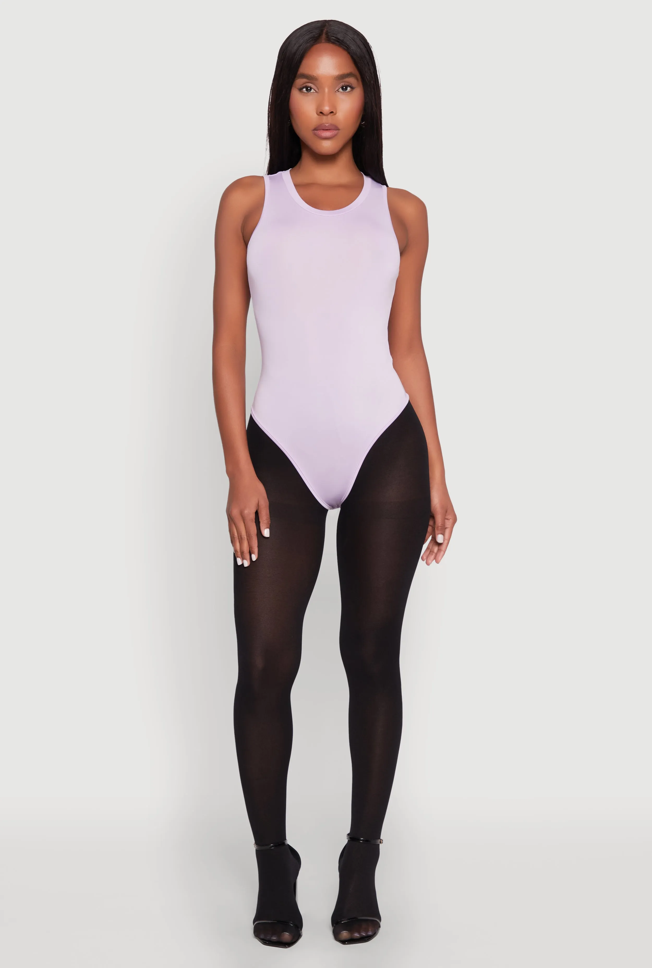 Daisy Crew Neck Tank Bodysuit sold by Rainbow product image thumbnail 3