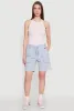 Seamless Rib Knit Crew Neck Tank Top sold by Rainbow