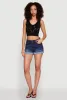 Seamless Laser Cut Cropped Tank Top sold by Rainbow