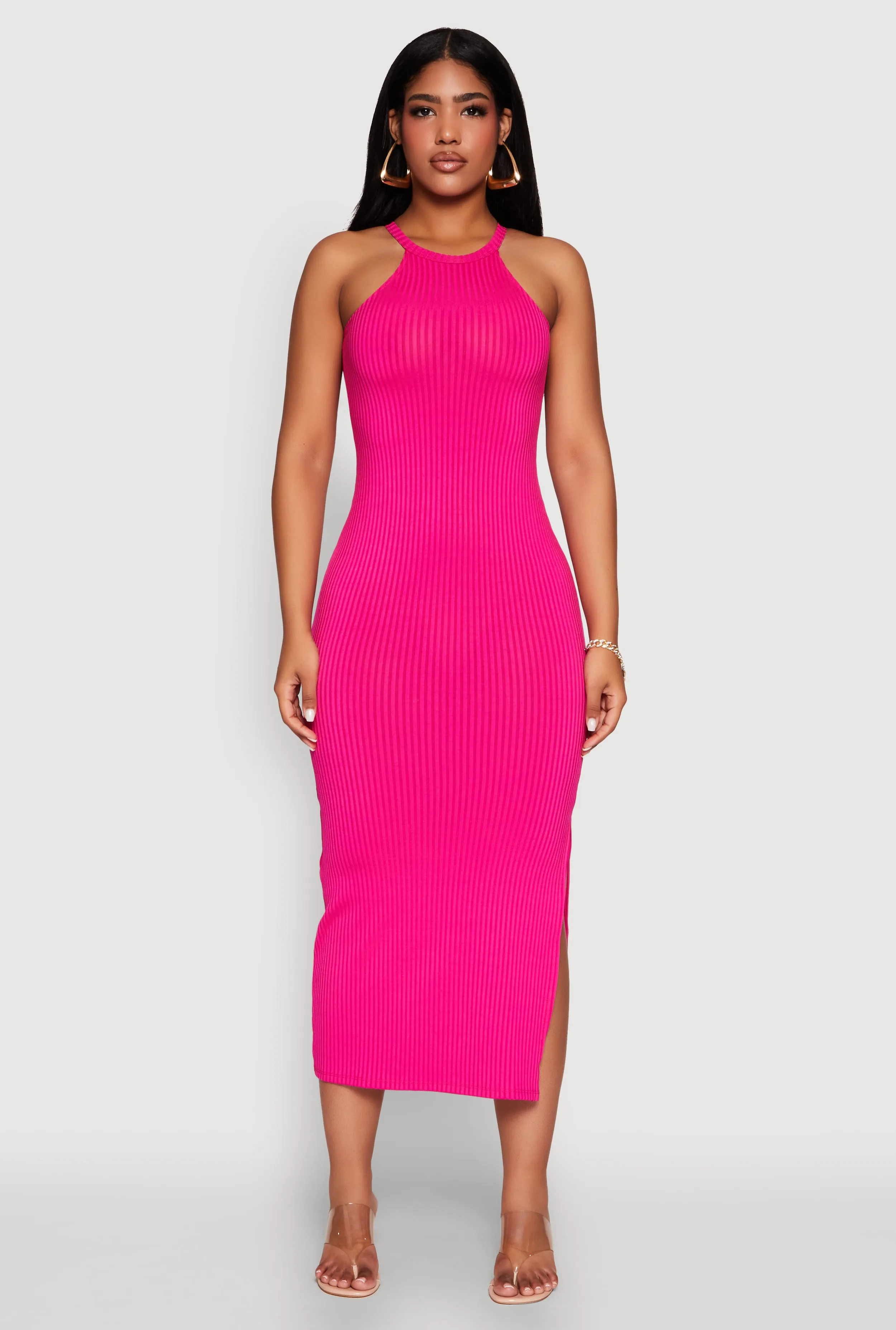 High Neck Maxi Tank Dress sold by Rainbow product image thumbnail 4