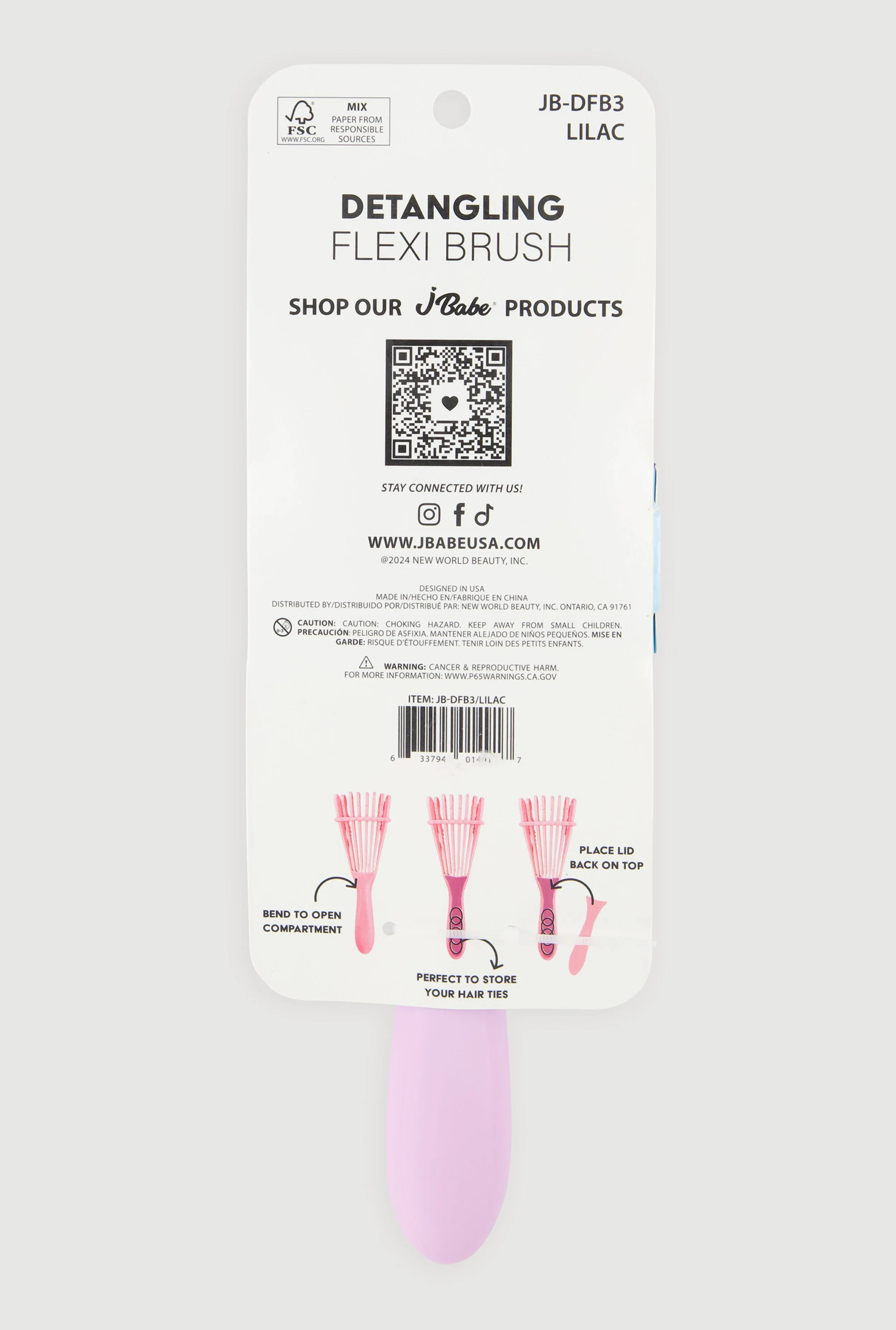 Detangling Flexi Brush sold by Rainbow product image thumbnail 3
