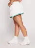 Daisy Knit Varsity Stripe Detail Pleated Skort sold by Rainbow