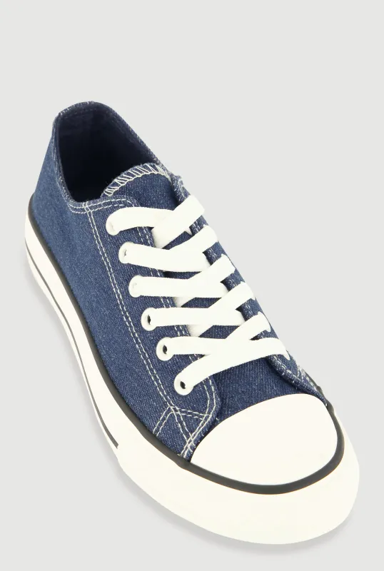 Canvas Cap Toe Low Top Sneakers sold by Rainbow