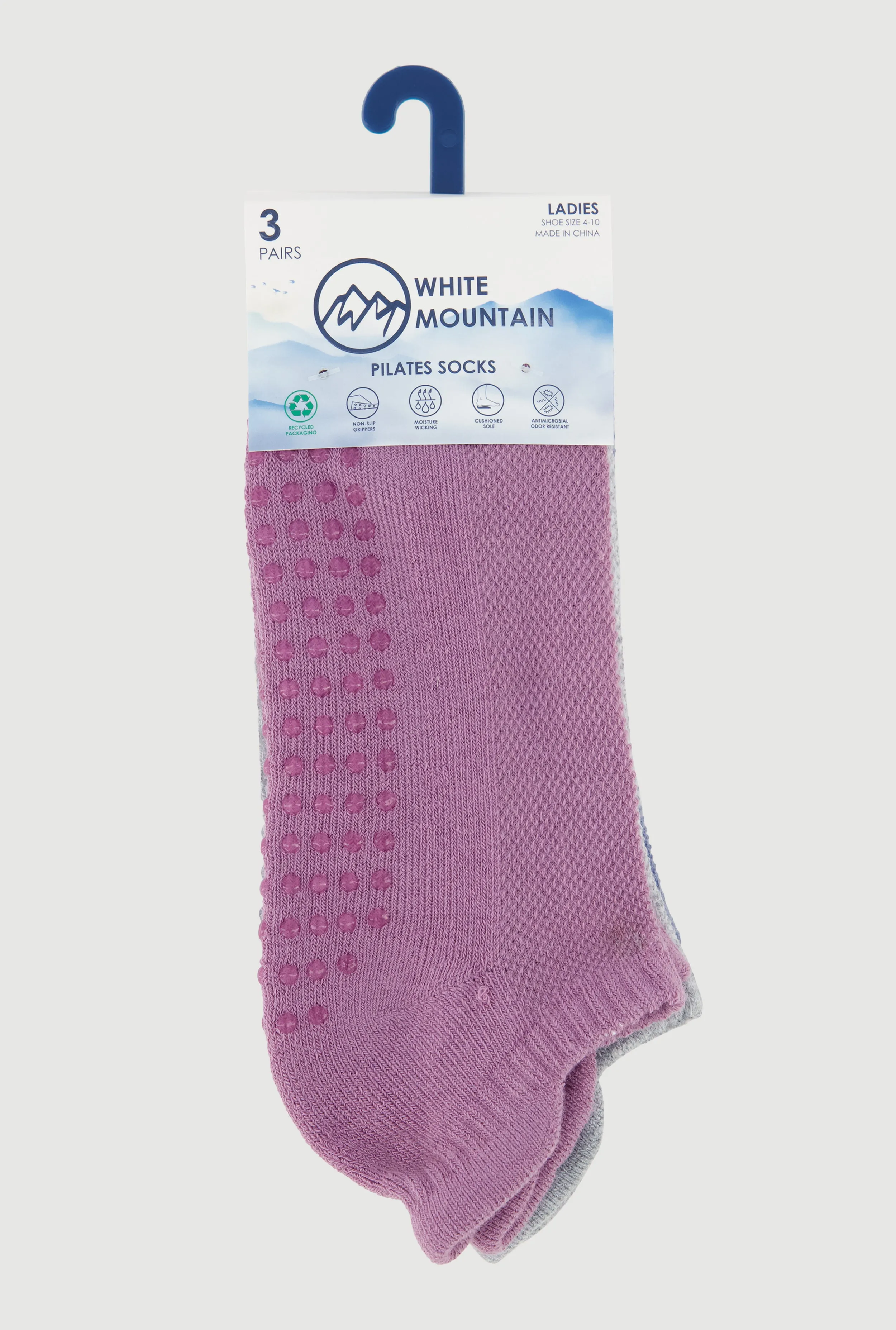Pilates Socks 3 Pack sold by Rainbow product image thumbnail 3