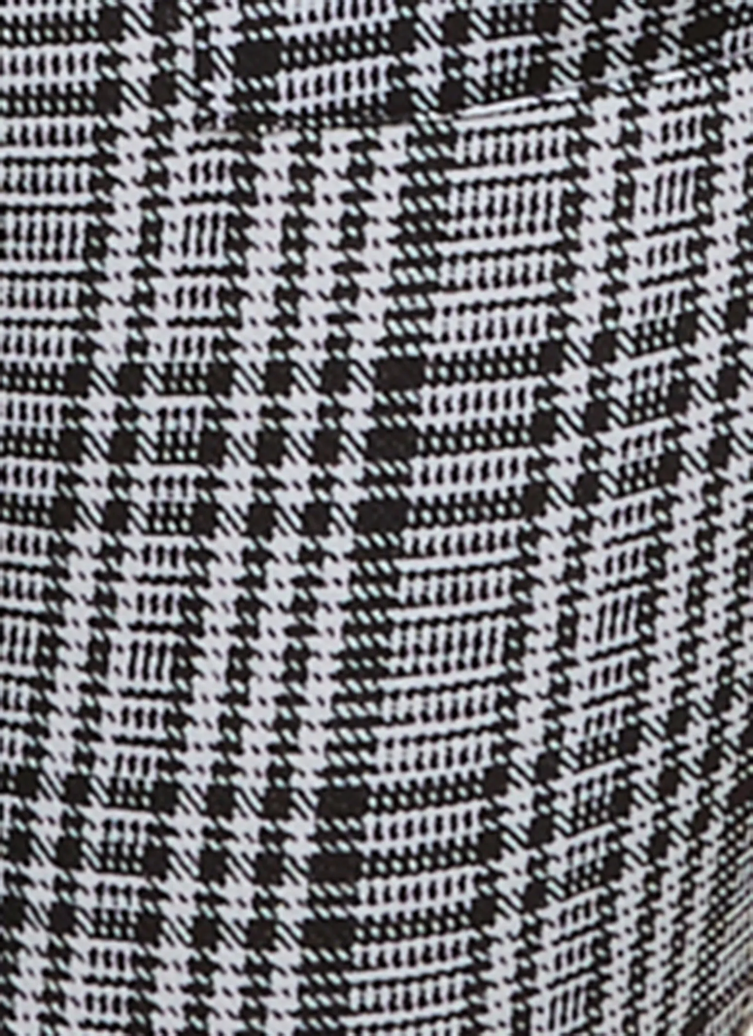 Plus Size Plaid High Waist Belted Skinny Pants sold by Rainbow product image thumbnail 3