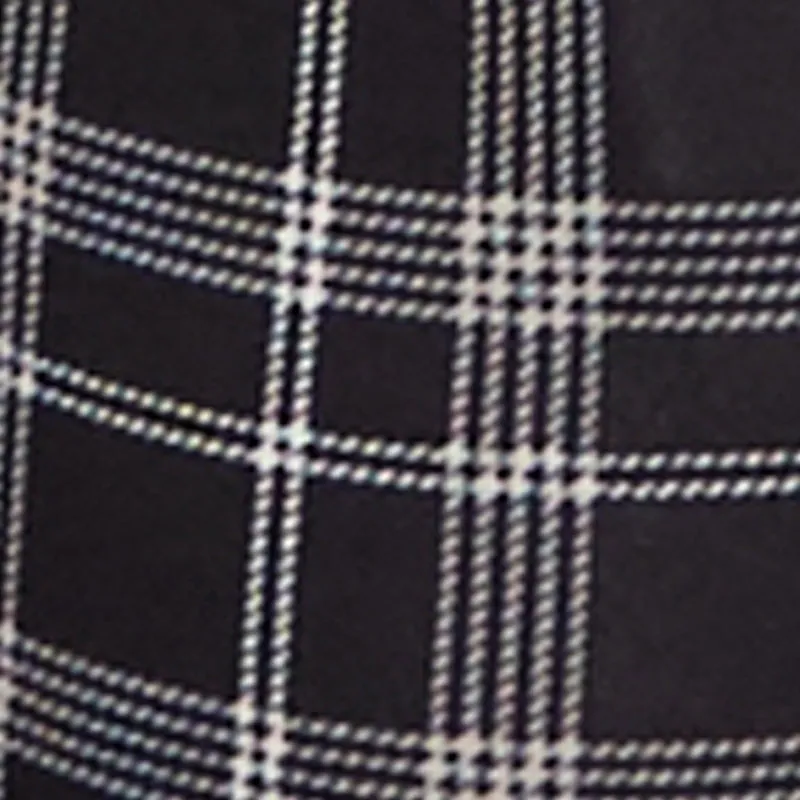 Plaid Belted Front Stretch Flare Pants sold by Rainbow product image thumbnail 4