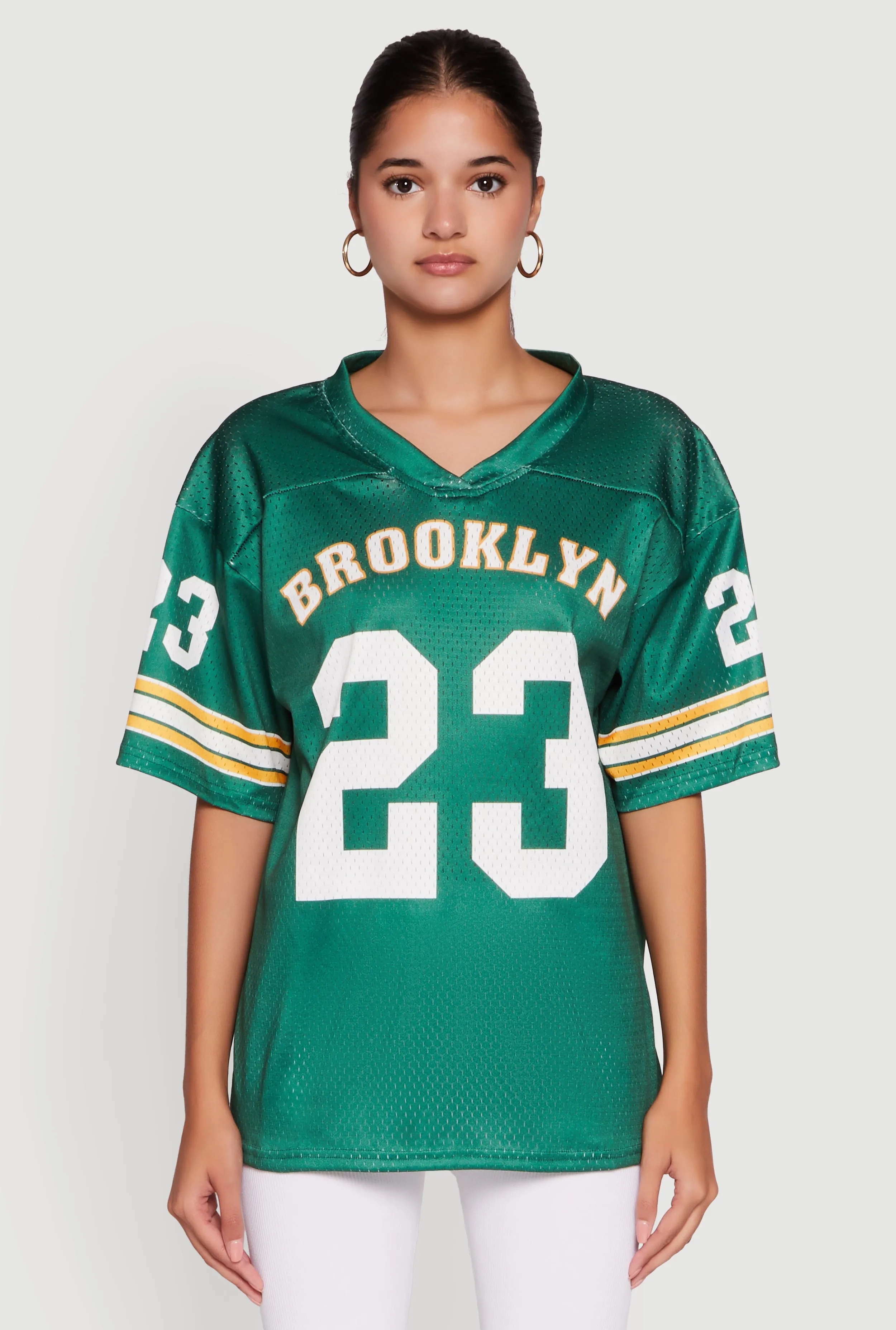 Brooklyn 23 Graphic Football Jersey sold by Rainbow product image thumbnail 2
