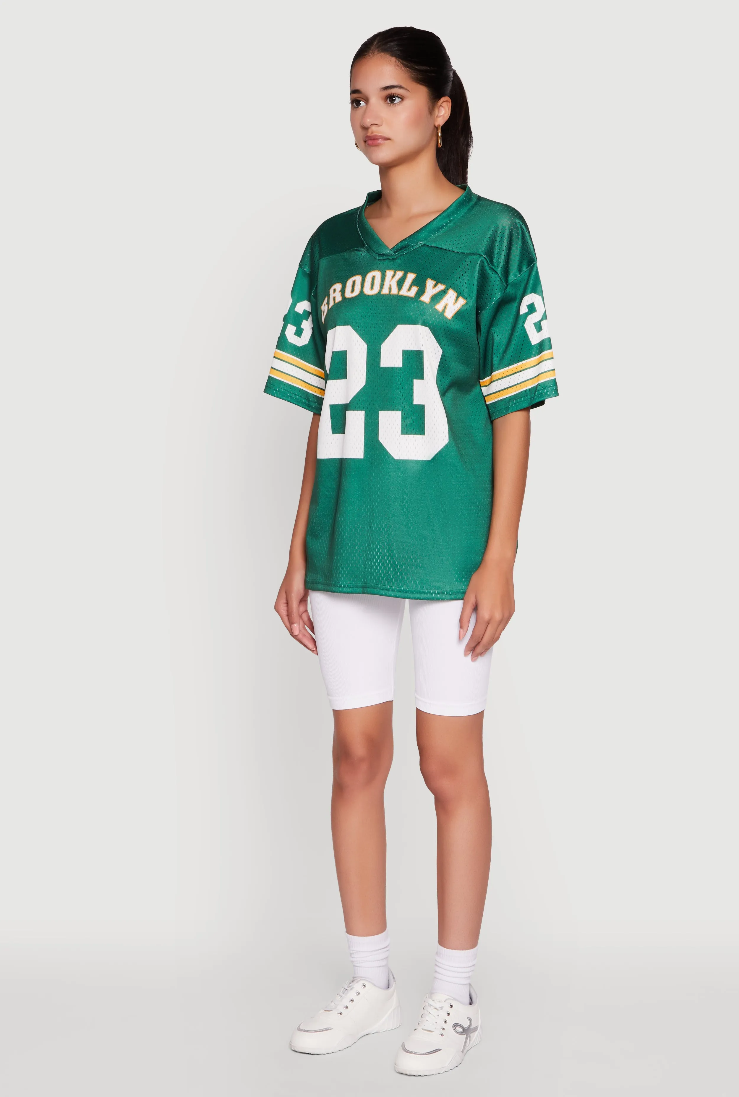 Brooklyn 23 Graphic Football Jersey sold by Rainbow product image thumbnail 5