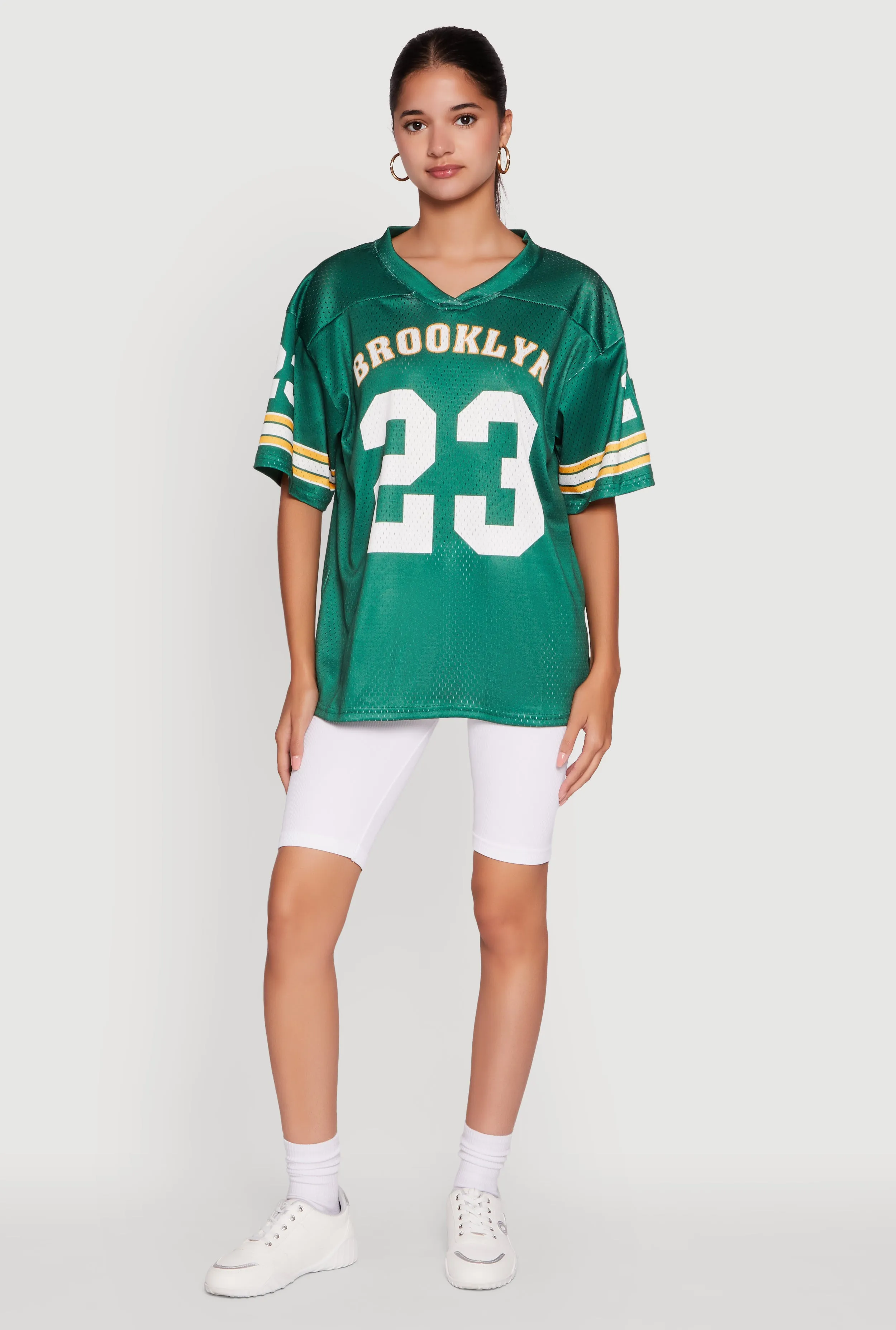 Brooklyn 23 Graphic Football Jersey sold by Rainbow product image thumbnail 3