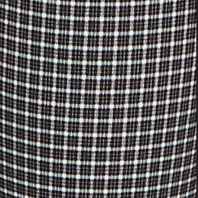 Plaid Skinny Leg Dress Pants with Belt sold by Rainbow product image thumbnail 4