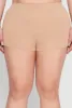 Plus Size Seamless Solid Boyshort Panty for Comfortable Fit sold by Rainbow