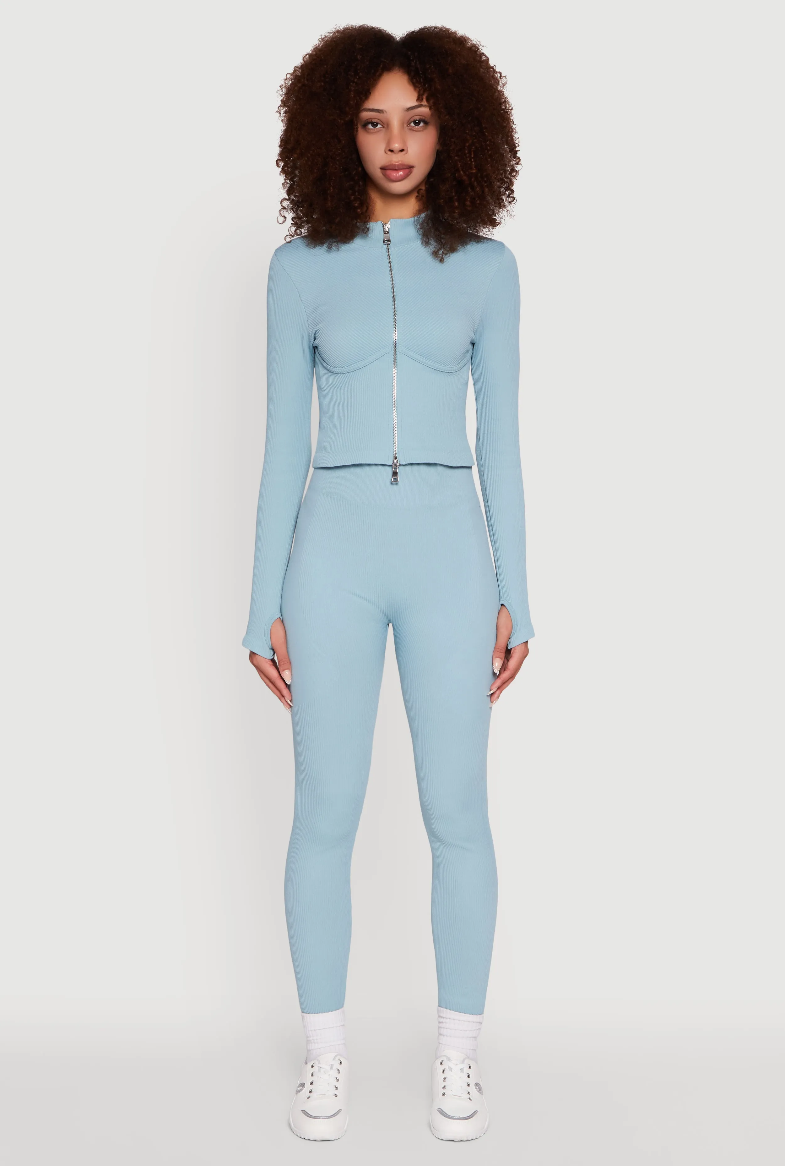 Seamless Ruched Back High Waisted Leggings sold by Rainbow product image thumbnail 2