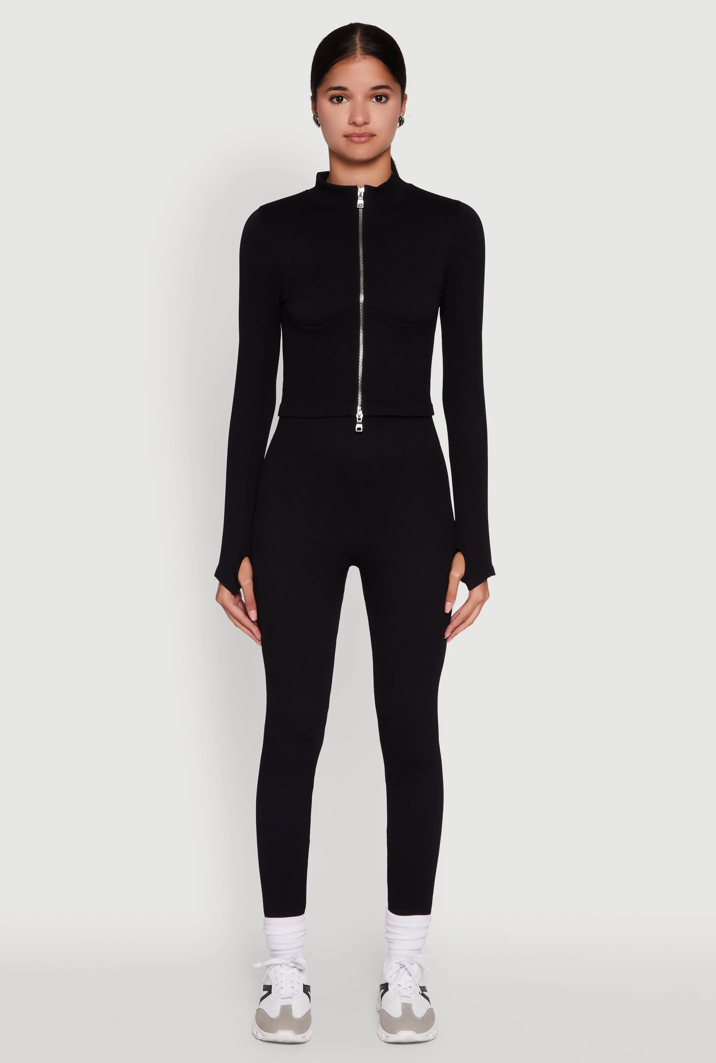 Seamless Ruched Back High Waisted Leggings sold by Rainbow product image thumbnail 2