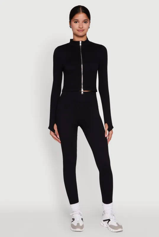 Seamless Ruched Back High Waisted Leggings sold by Rainbow