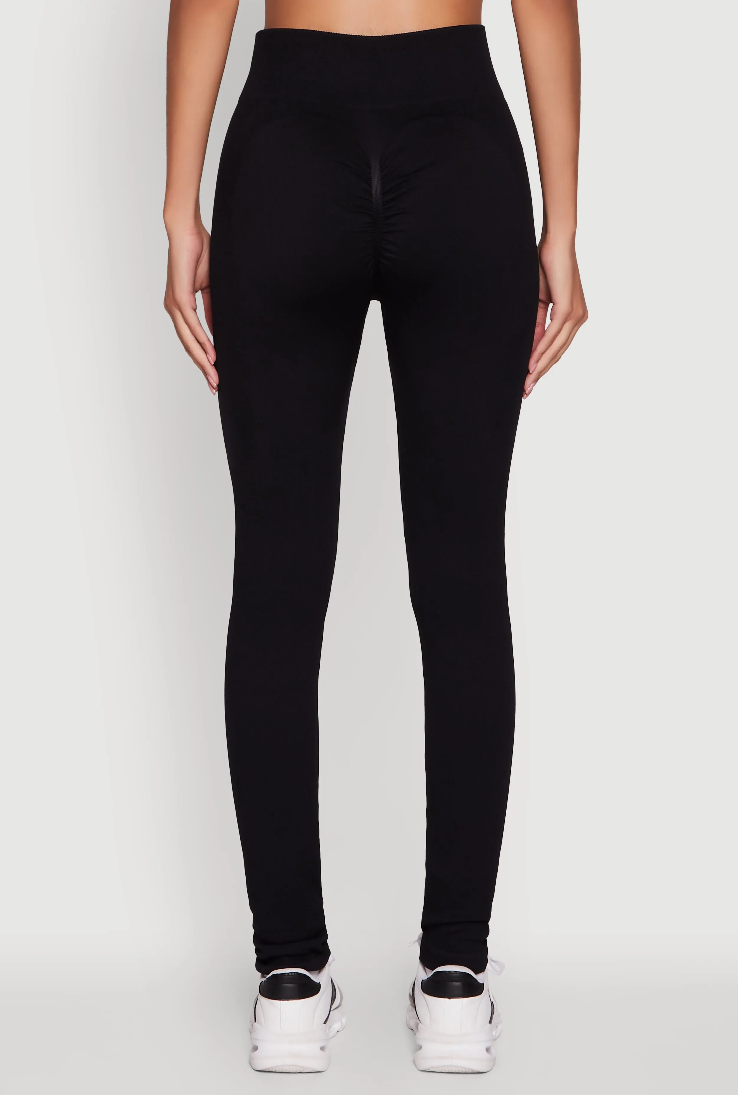 Seamless Ruched Back High Waisted Leggings sold by Rainbow product image thumbnail 5