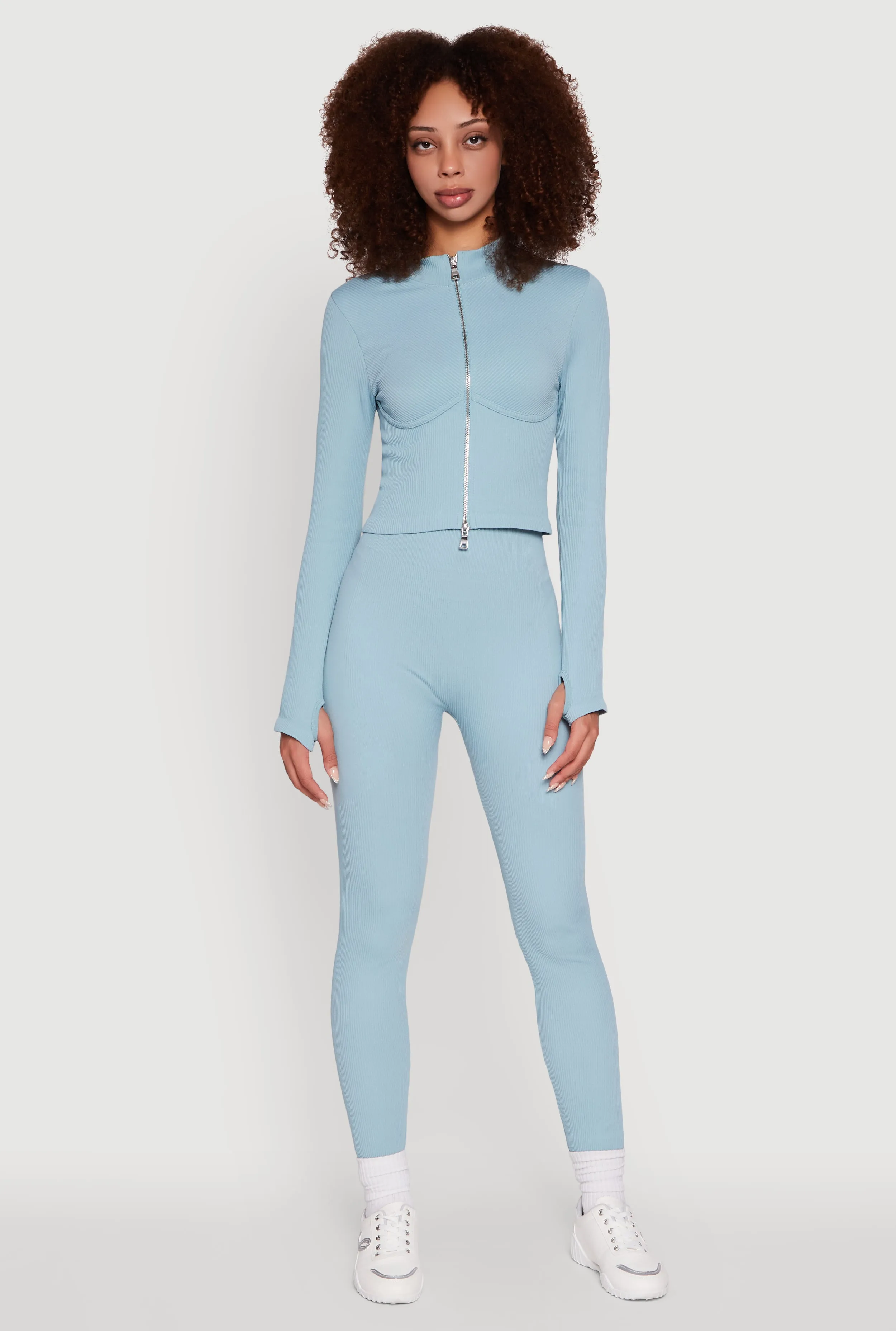 Seamless Ruched Back High Waisted Leggings sold by Rainbow product image thumbnail 2