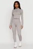 Seamless Ribbed High Waisted Leggings sold by Rainbow